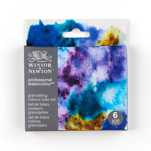 Winsor & Newton Professional Watercolour Granulating Colours Tube Set of 6