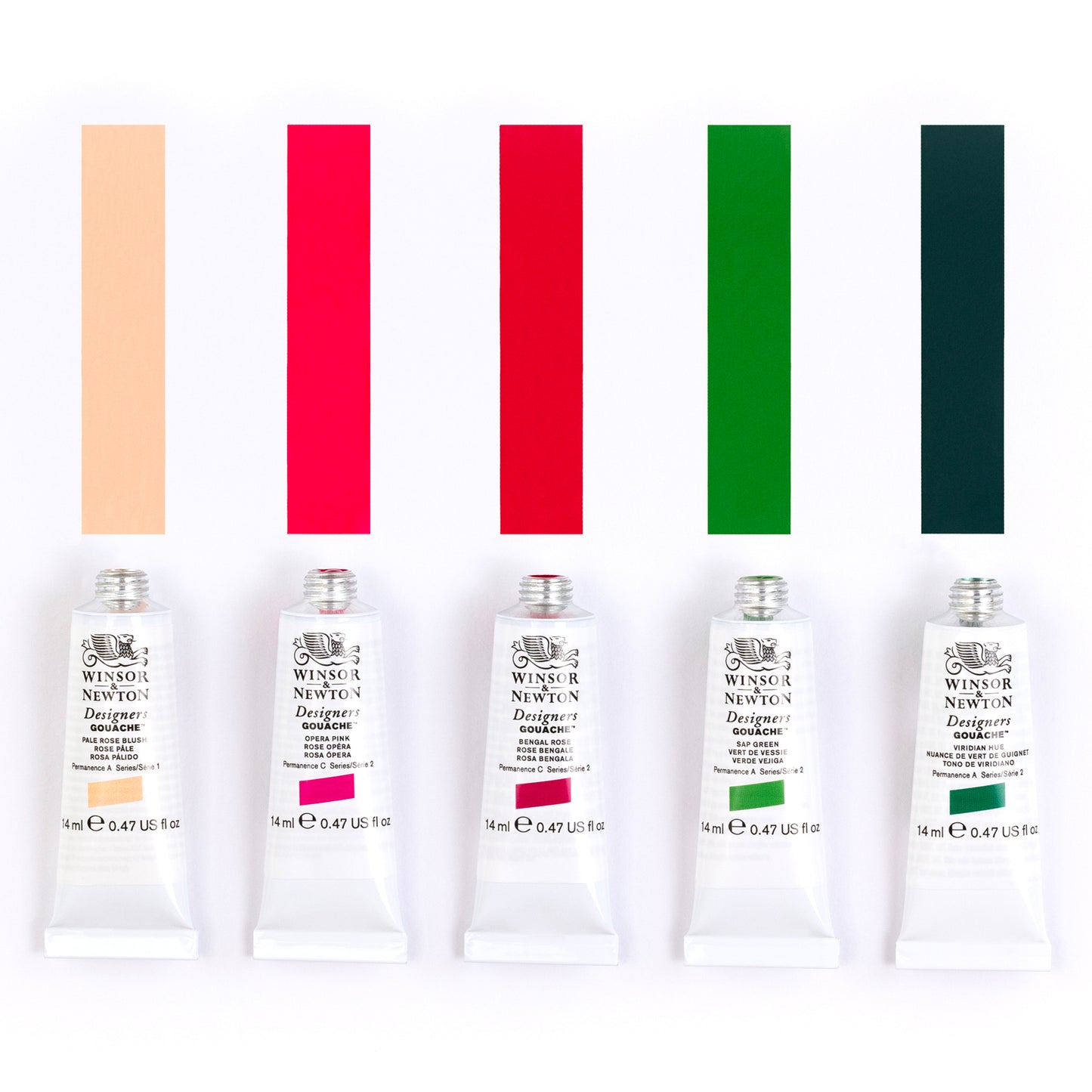 Winsor & Newton Designers Gouache Botanical Set of 5