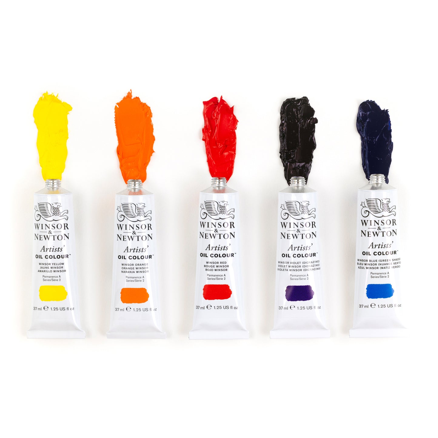 Winsor & Newton Artists' Oil Colours - Winsor Set of 5