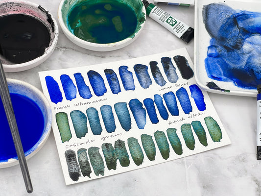 Daniel Smith Extra Fine Watercolors 5ml Triad Set Winter