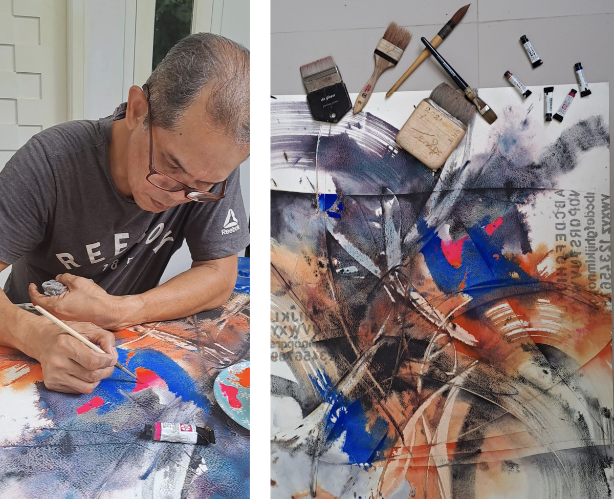 Daniel Smith Extra Fine Watercolors set of 6 Agus Budiyanto's Bold and Expressive