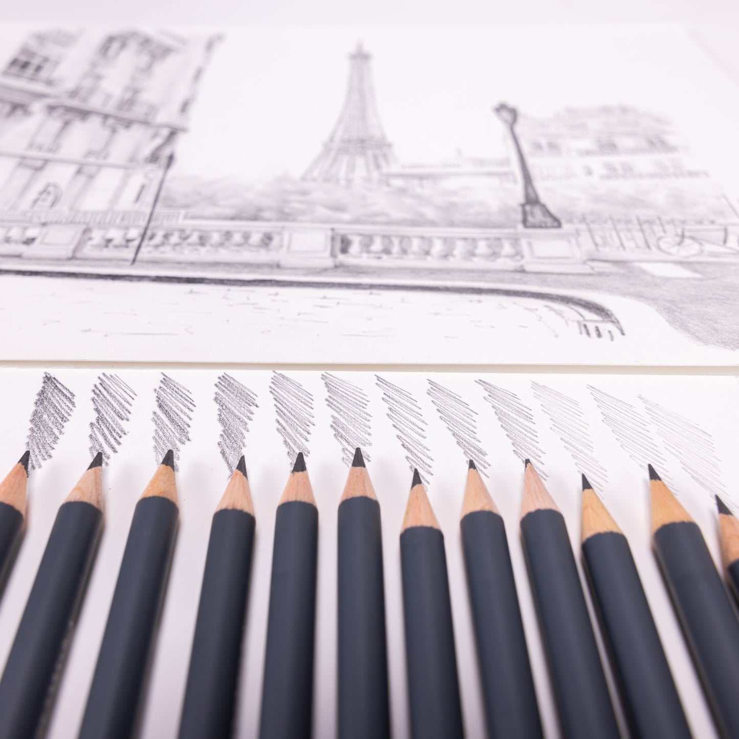 Conte a Paris Drawing Pencil Graphite Set of 12