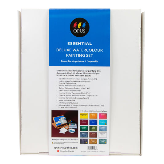 Opus Essential Deluxe Watercolour Set of 13
