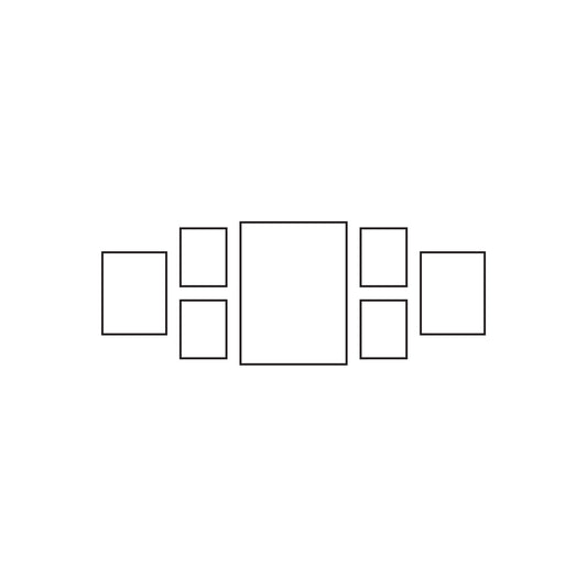 Cypress Frame Gallery Wall - Ridge (Black)