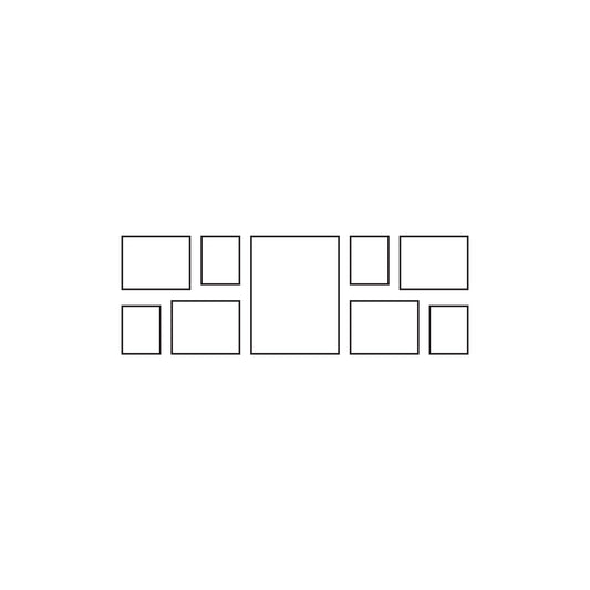 Luna Frame Gallery Wall - Metro (Black)