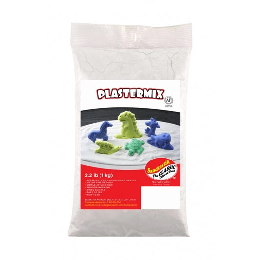 Sandtastik Plastermix - Arctic White - 2.2lb (1Kg)