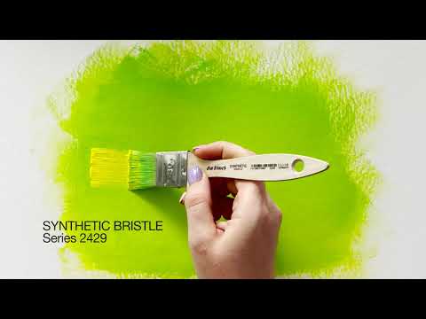 da Vinci 2429 Synthetic Bristle Mottler Flat - 80mm