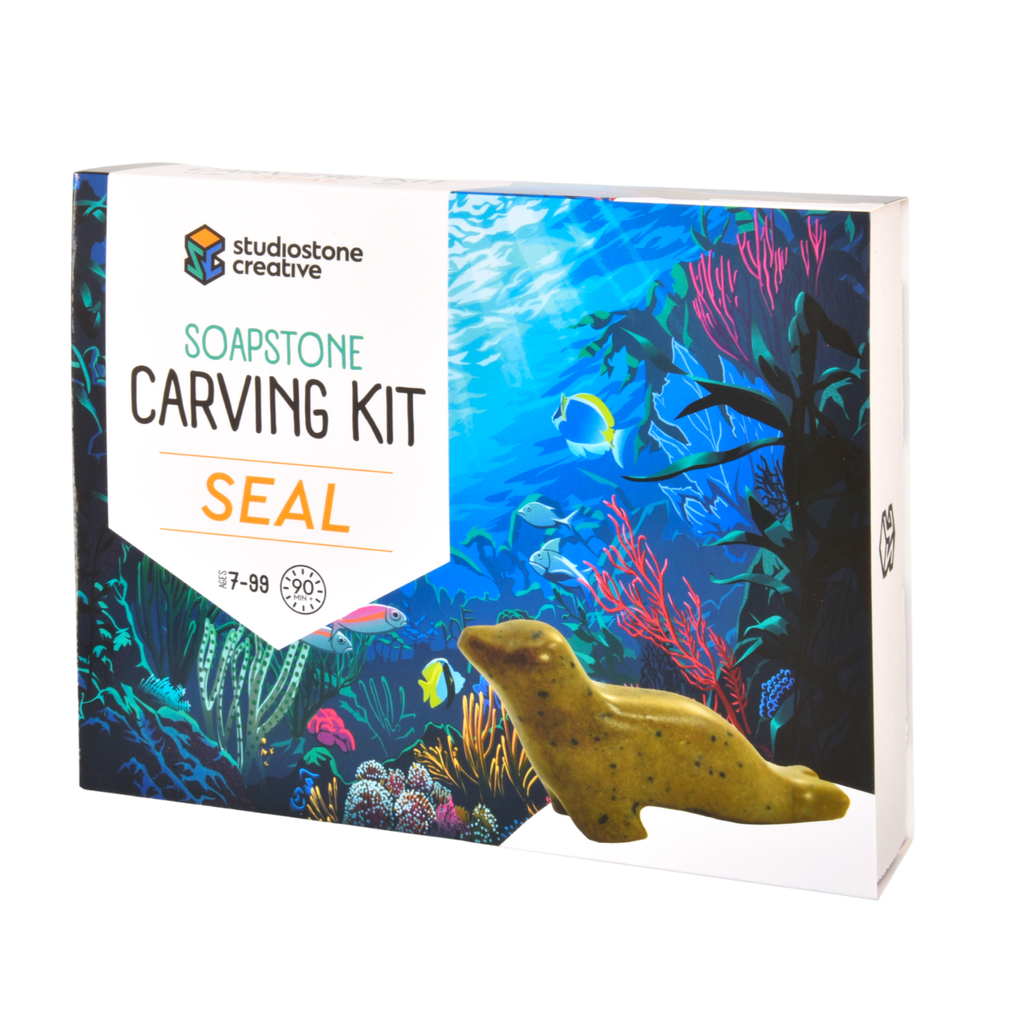 Studiostone Creative Soapstone Carving Kit - Seal