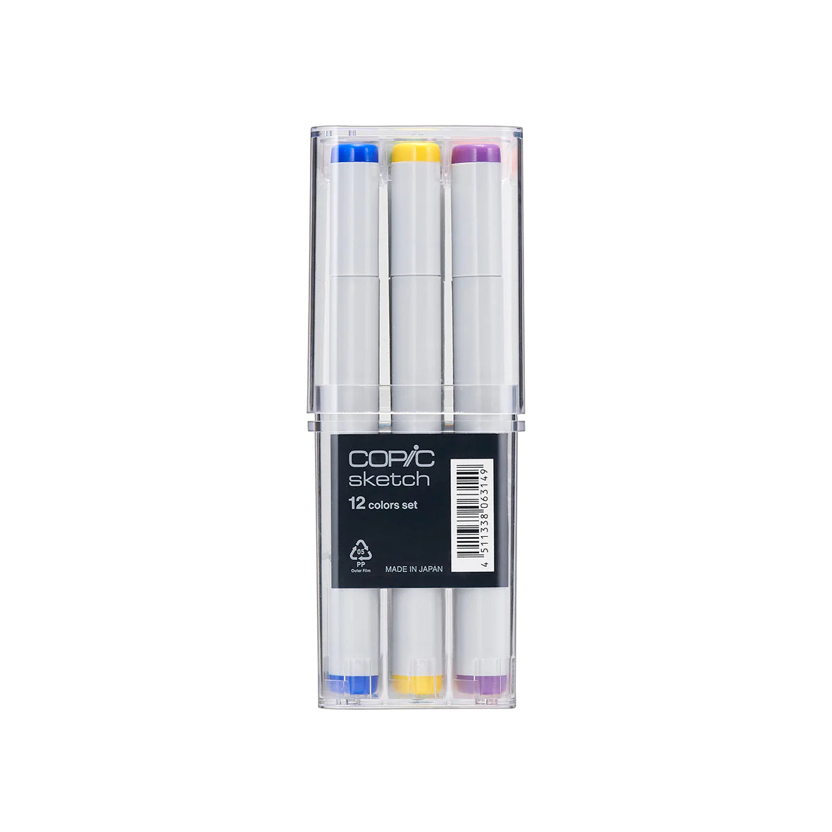 COPIC Sketch Marker Basic 12 Color Set