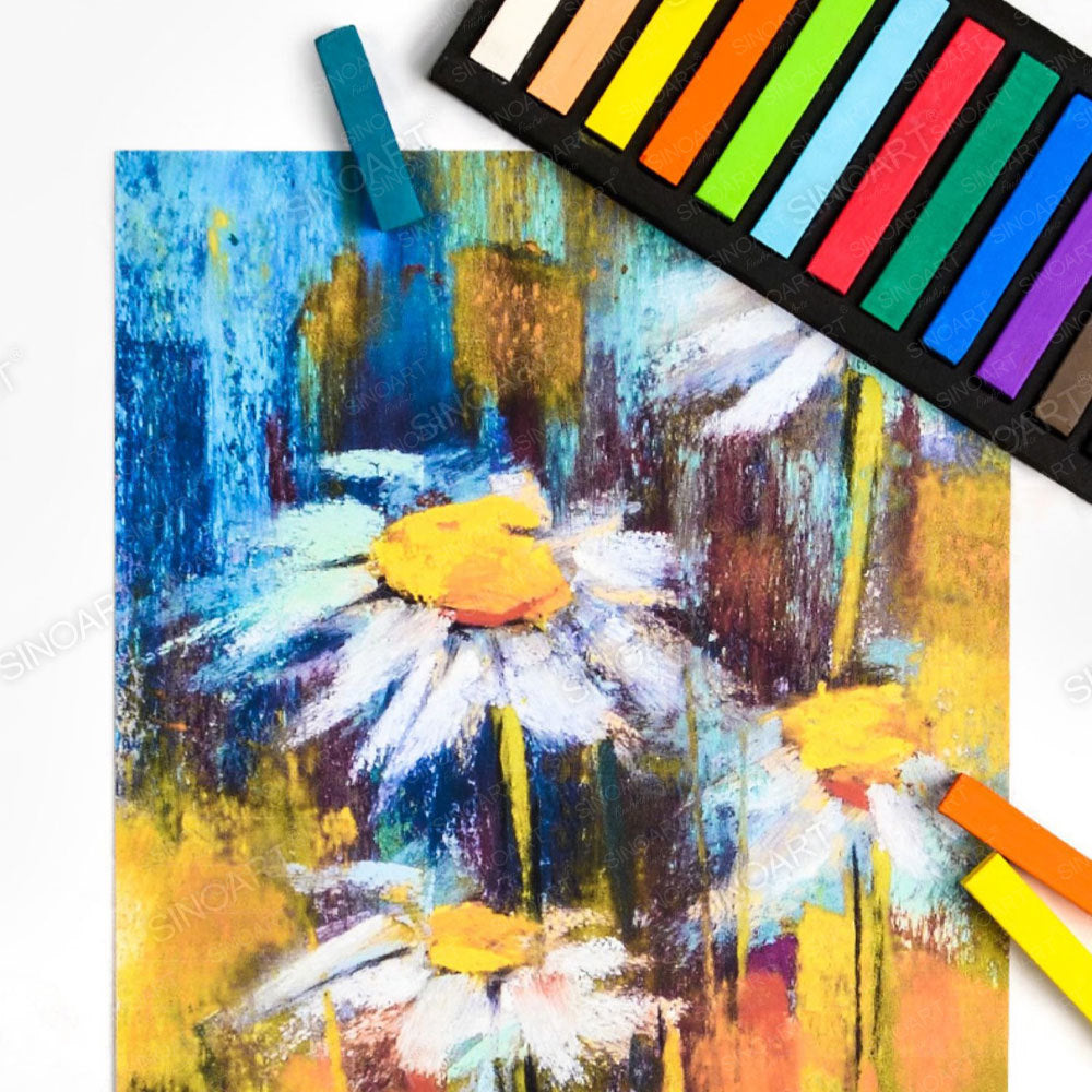 Sinoart Soft Pastel Set of 12 Assorted Colours