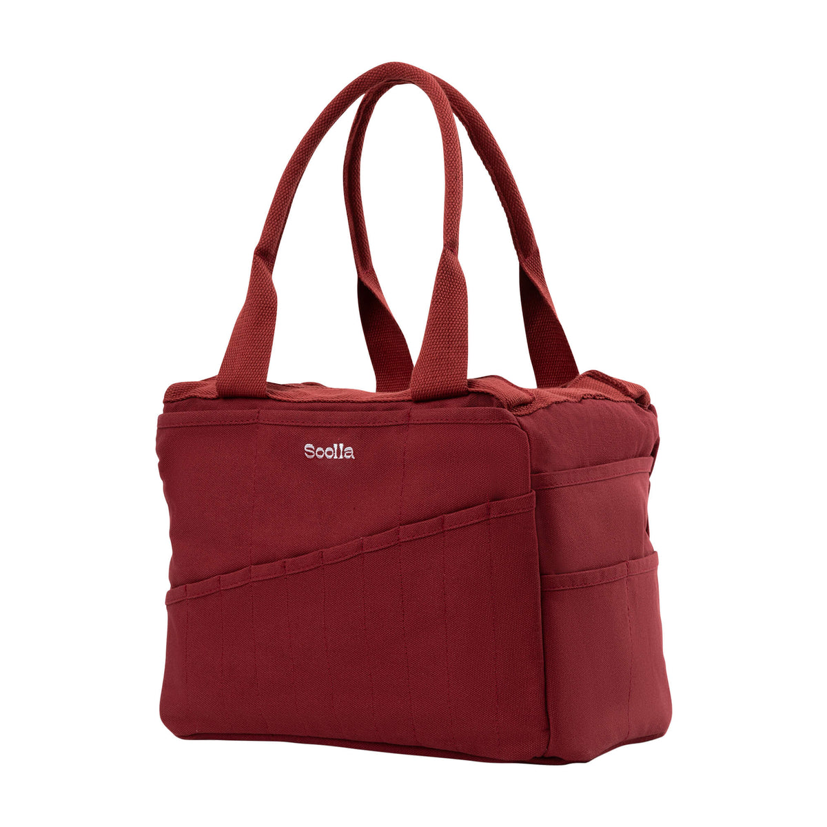 Soolla® Studio Bag in Sangria – right side