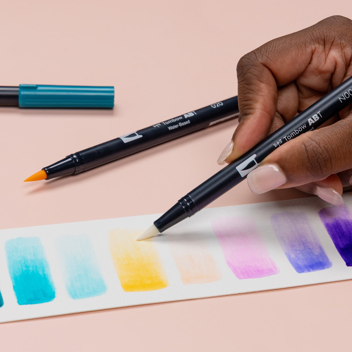 Tombow Dual Brush Pen Set of 10 - Mermaids