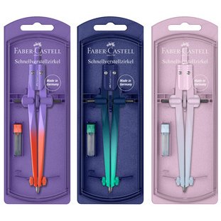 Faber-Castell Assorted Compasses - Flow Edition