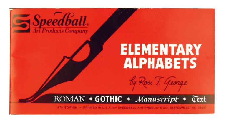 Speedball Elementary Alphabets Book