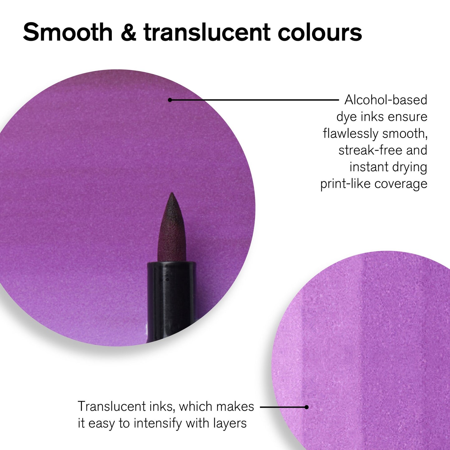 Winsor & Newton Promarker Brush Set of 6 Rich Tones