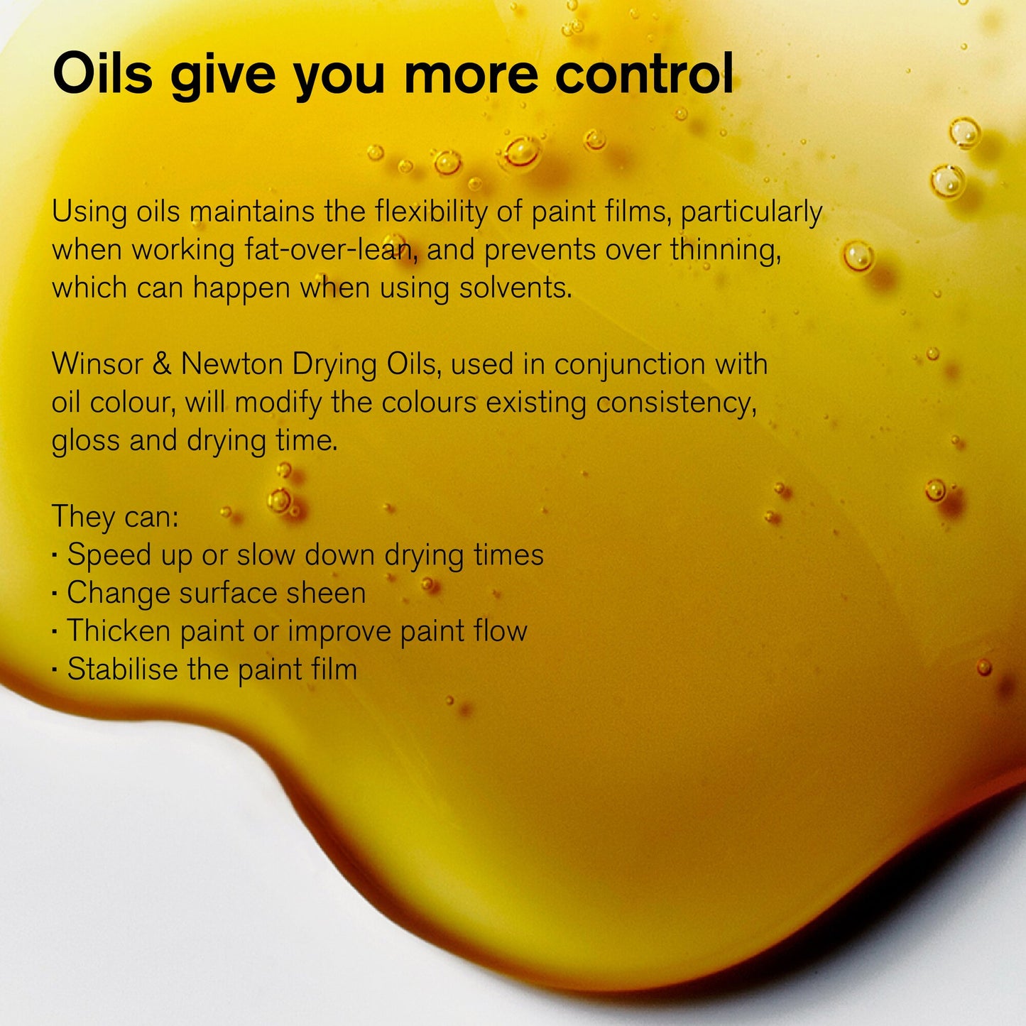 Winsor & Newton Refined Linseed Oil - 75ml