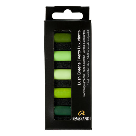 Rembrandt Soft Pastel Set Half Stick Lush Greens