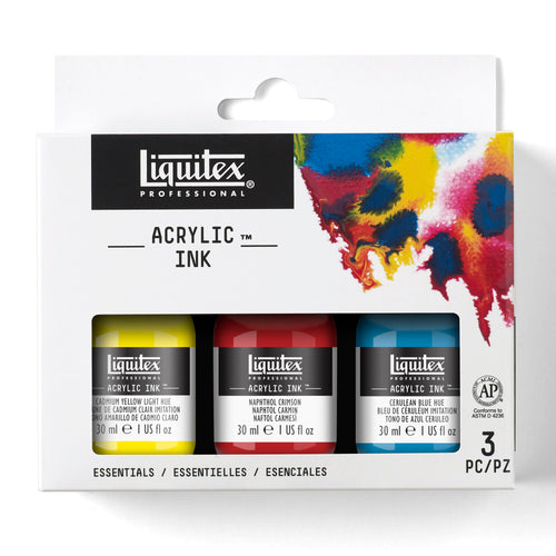 Liquitex Professional Acrylic INK! Set - Mixing Set of 3
