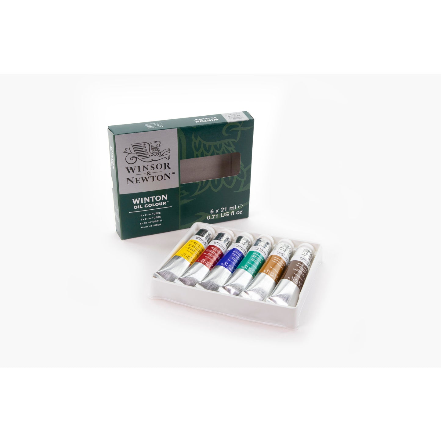 Winsor & Newton Winton Oil Colour Set of 6 x 21ml