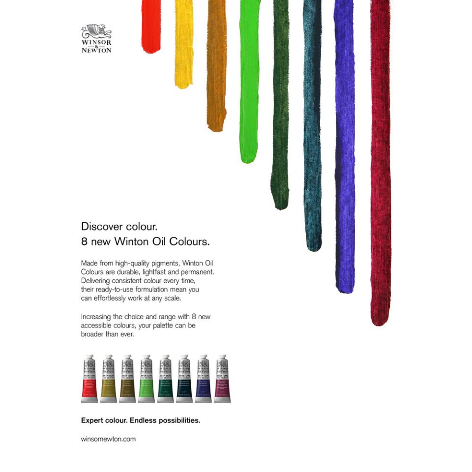Winton Oil Colours - Orange or Red or Purple