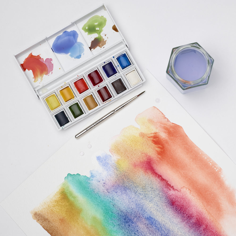 Cotman Water Colours Sketchers' Pocket Box Set of 12