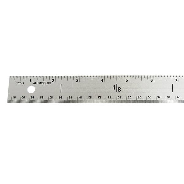 Mètre à mesurer Alumicolor Alumicutter Silver 36" Liquidation