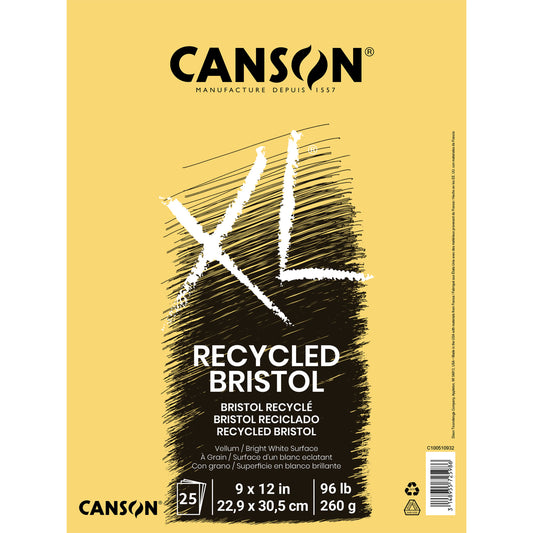 Canson XL Recycled Bristol Pads
