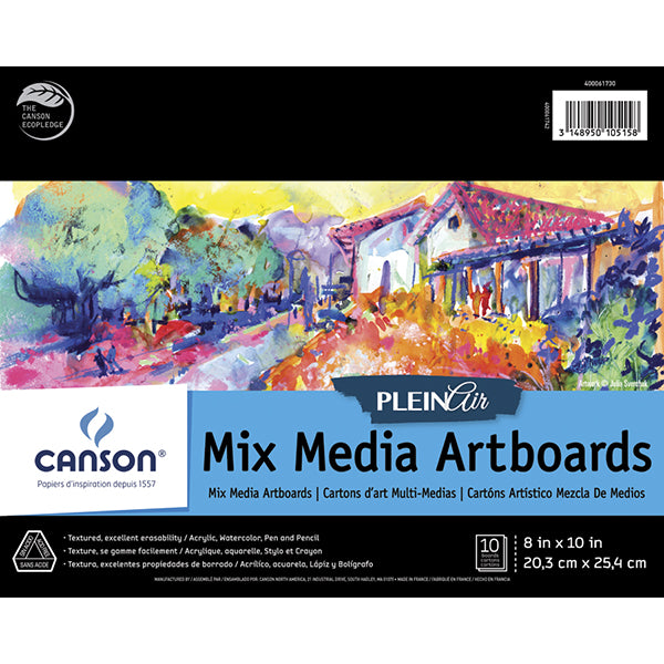 Canson Art Board Black Drawing Board 20 x 30 (Pack of 5)