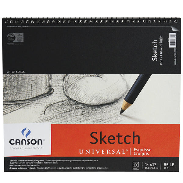 Canson 1557 Cream Drawing Pads