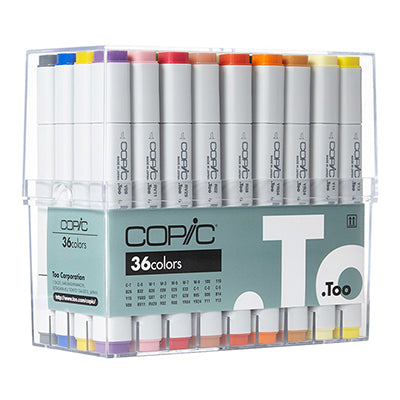 Copic CZ22075668 Basic Sketch Marker Set, Assorted Color - 36