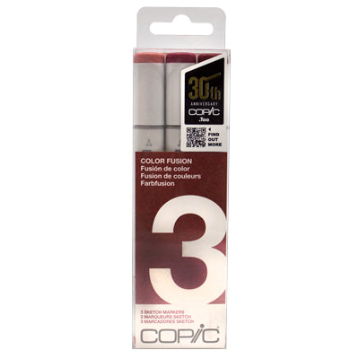 COPIC Sketch Marker Color Fusion 3 Set of 3