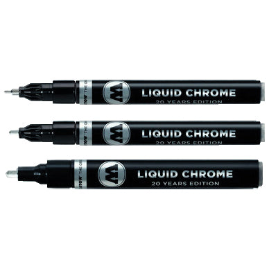 Molotow Liquid Chrome Paint Pump Markers Lot New Open Stock Sealed