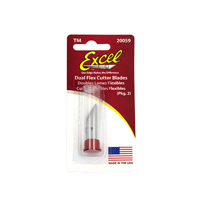 Excel Dual Flex Cutter Blades Pack of 2