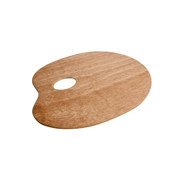 Oval Wood Painting Palettes