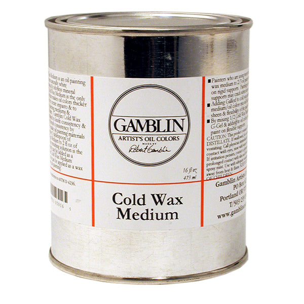 Gamblin Cold Wax Medium - 16oz – Opus Art Supplies