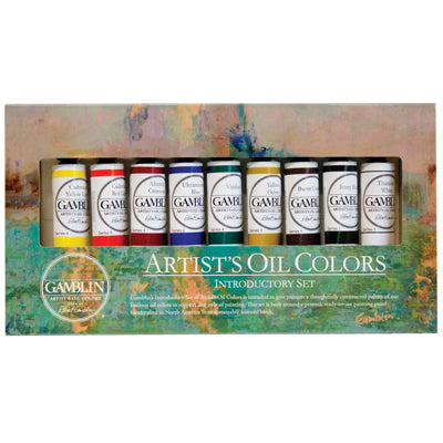 Gamblin Artist's Oil Colors Introductory Set of 9 – Opus Art Supplies
