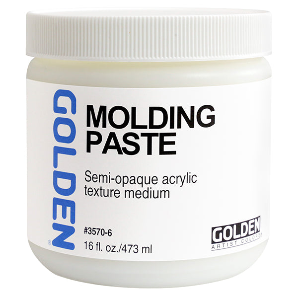 Extra Heavy Molding Paste - Golden - Acrylic Medium – Mona Lisa