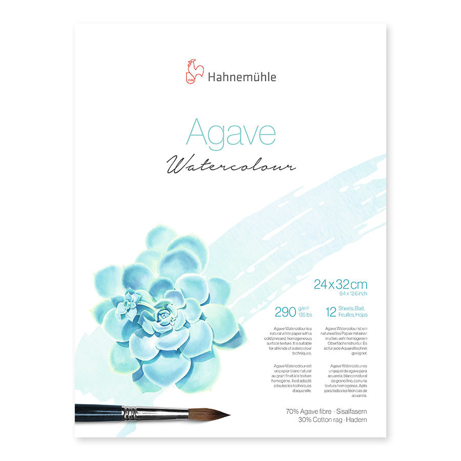 Hahnemühle® Natural Agave Watercolour Paper Blocks
