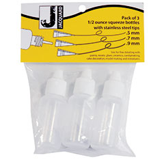 Squeeze Bottle with Tips - Pack of 3