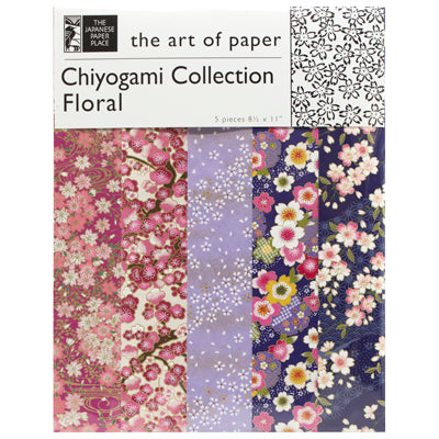 Japanese Calligraphic Ink Pen With Chiyogami Paper Decoration With Rose &  Blue Patterns Set A -  Sweden