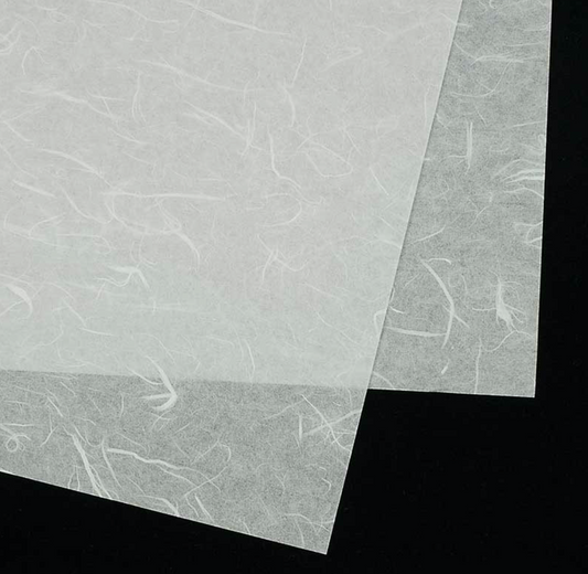 Japanese Paper Place Unryu Tissue White Heavy - 25" x 37"