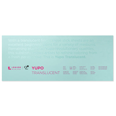 YUPO Synthetic Paper Pads - Translucent