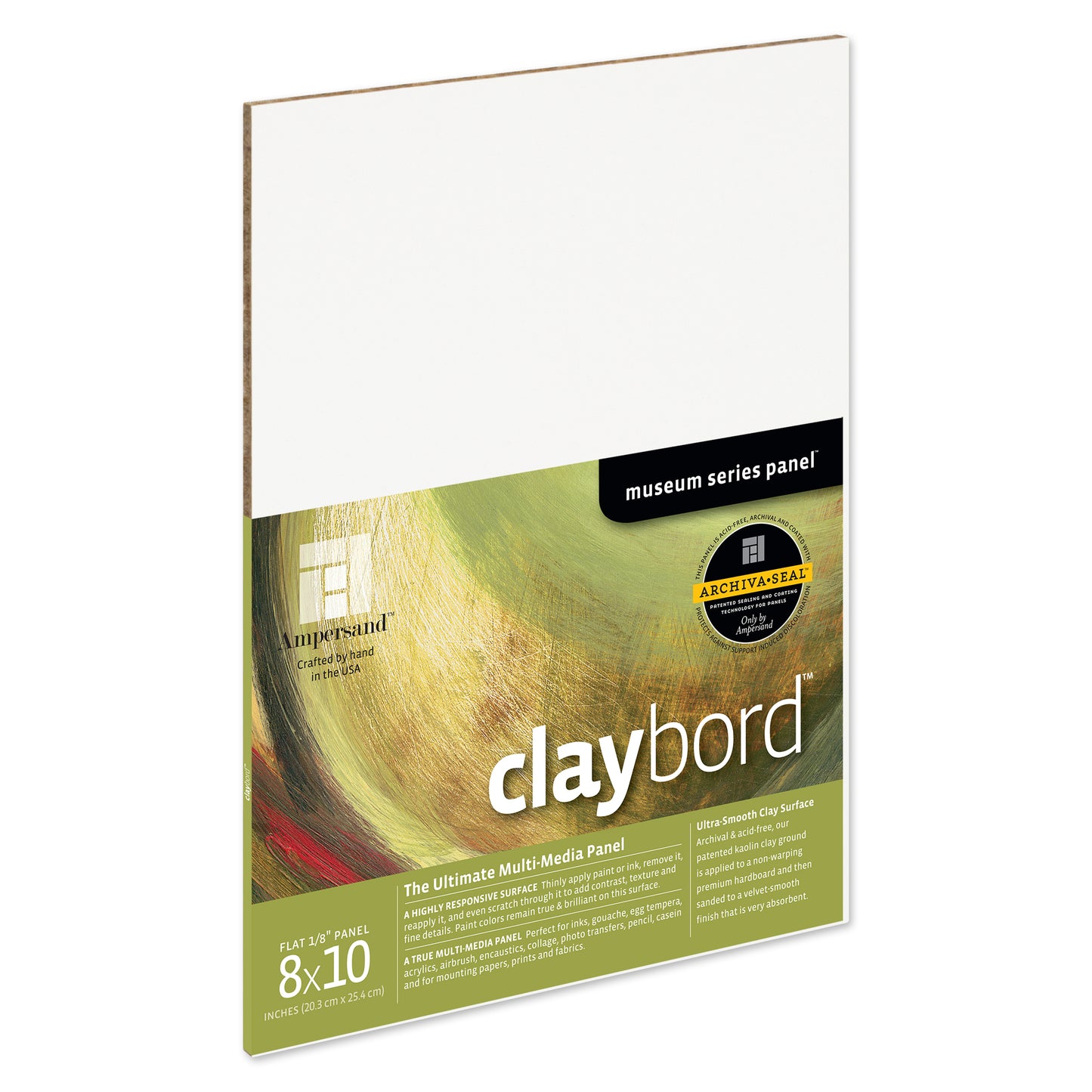 Ampersand Claybord Panels 1/8" Profile