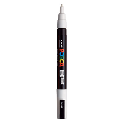 Uni Posca Paint Marker PC-3M Fine Bullet Standard Colors Set of 16