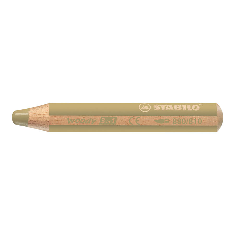 Stabilo Woody 3in1 Pencil - GOLD 10mm – A Work of Heart