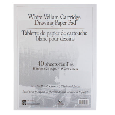 NAPP Cartridge Drawing Paper - 18 x 24 - White Paper - 96 / Pack