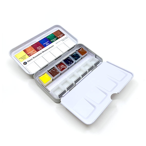 QoR Watercolor Introductory Set of 6, Opus Art Supplies