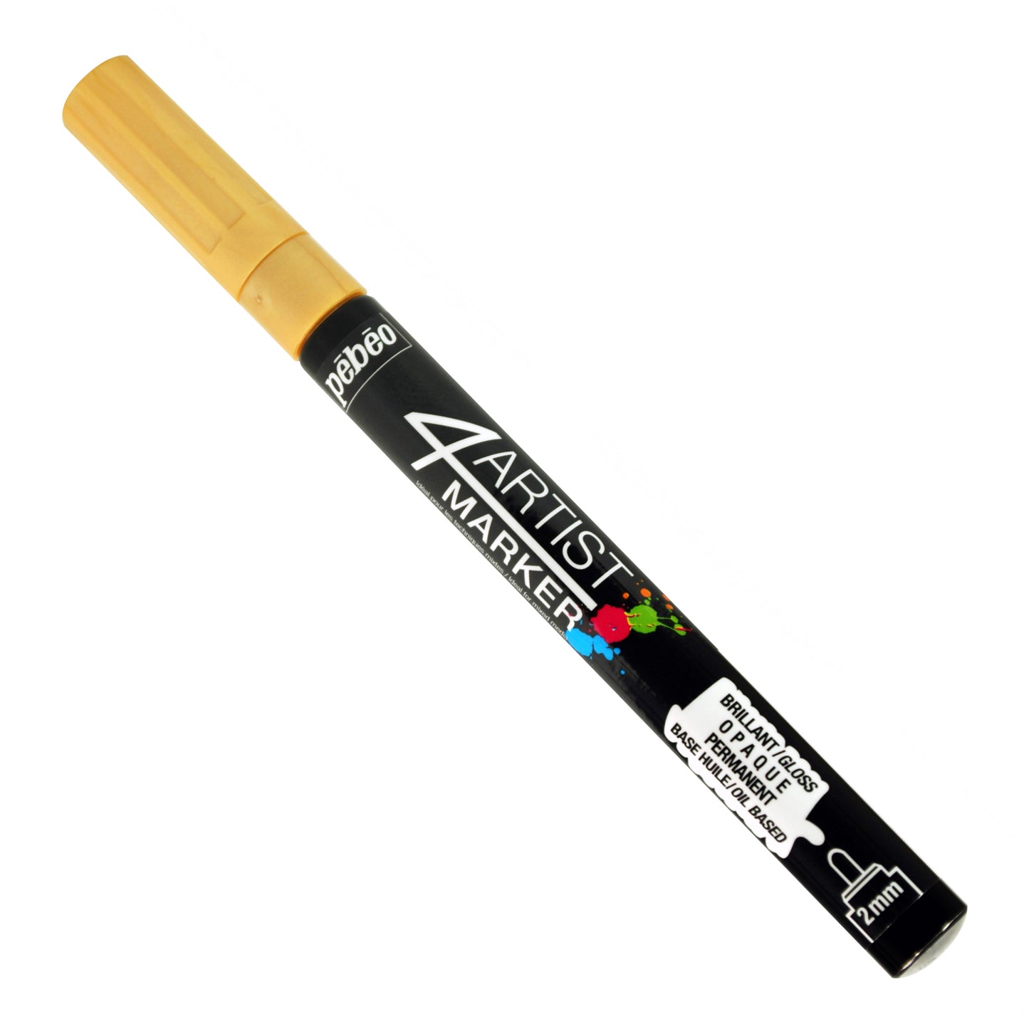 Pebeo 4Artist Markers - 2 mm Round Tip