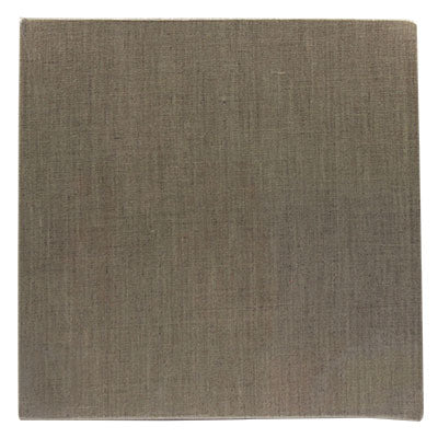 Pebeo Set Of 3 10 x 10cm Natural Linen Canvas Board Clear Primed