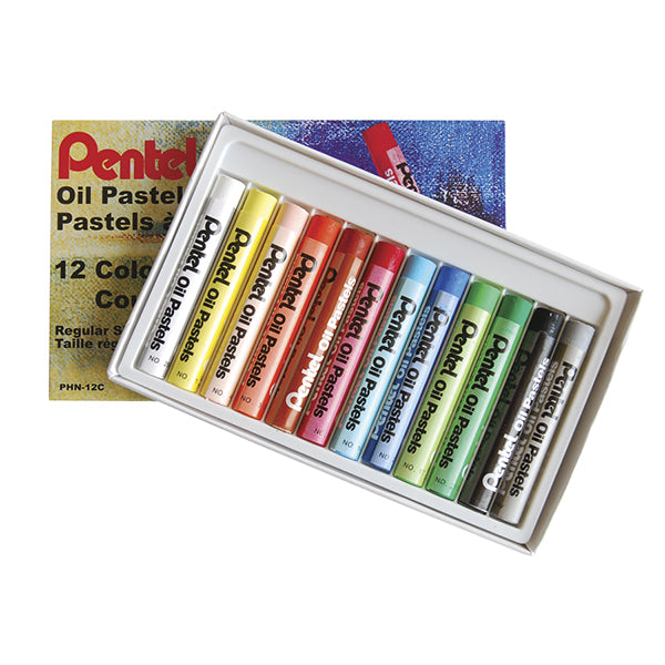 Pentel Oil Pastel Set of 12 – Opus Art Supplies